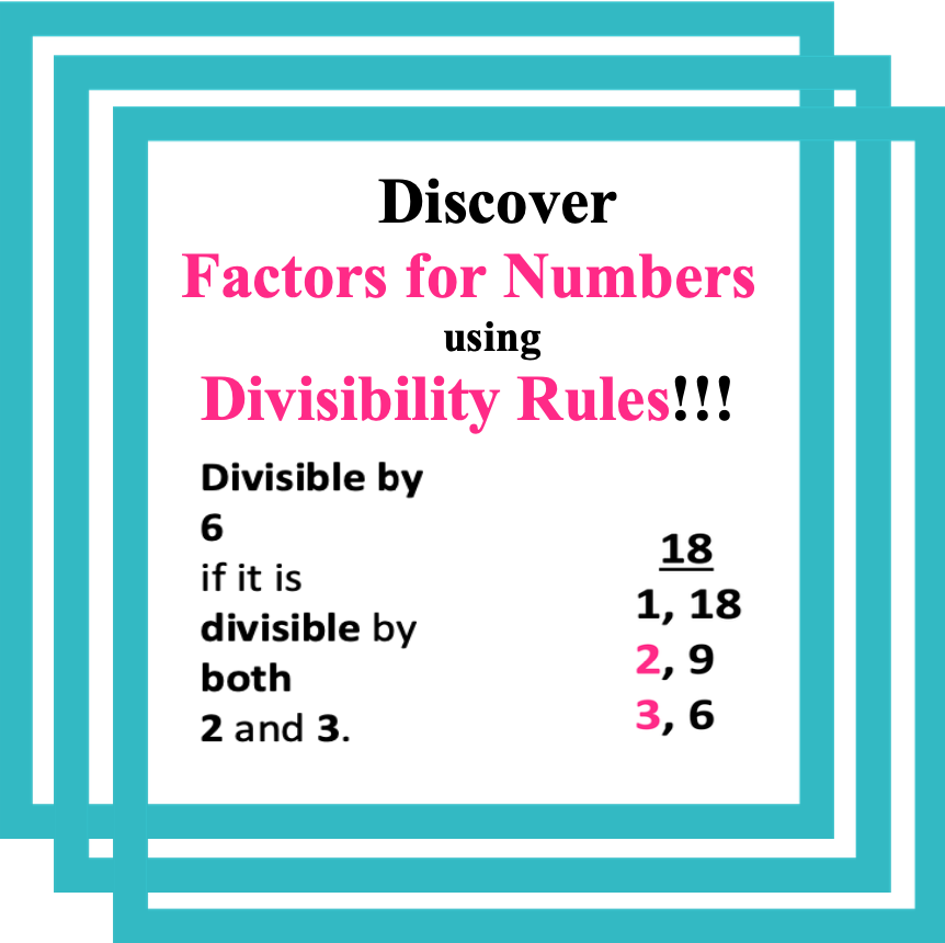 A product that provides students with practice listing factors of numbers using divisibility rules and number patterns.