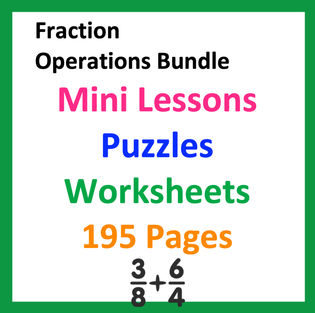 Fraction Operations Product