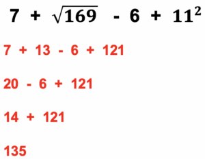 exponents and root expressions