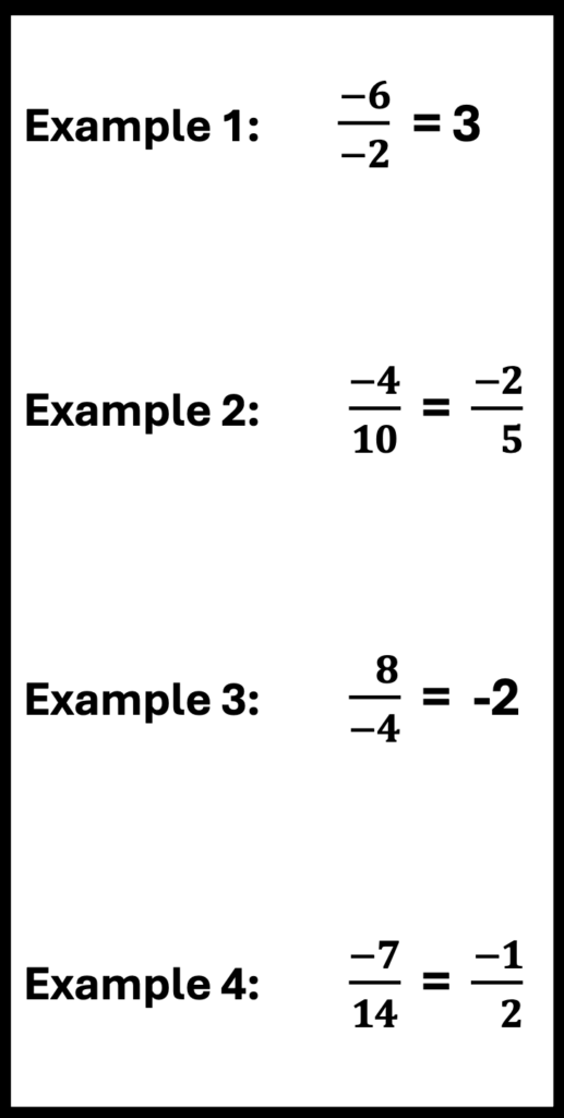 simplifying fractions with integers