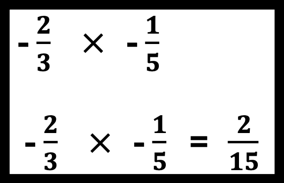 fractions and integers with multiplication