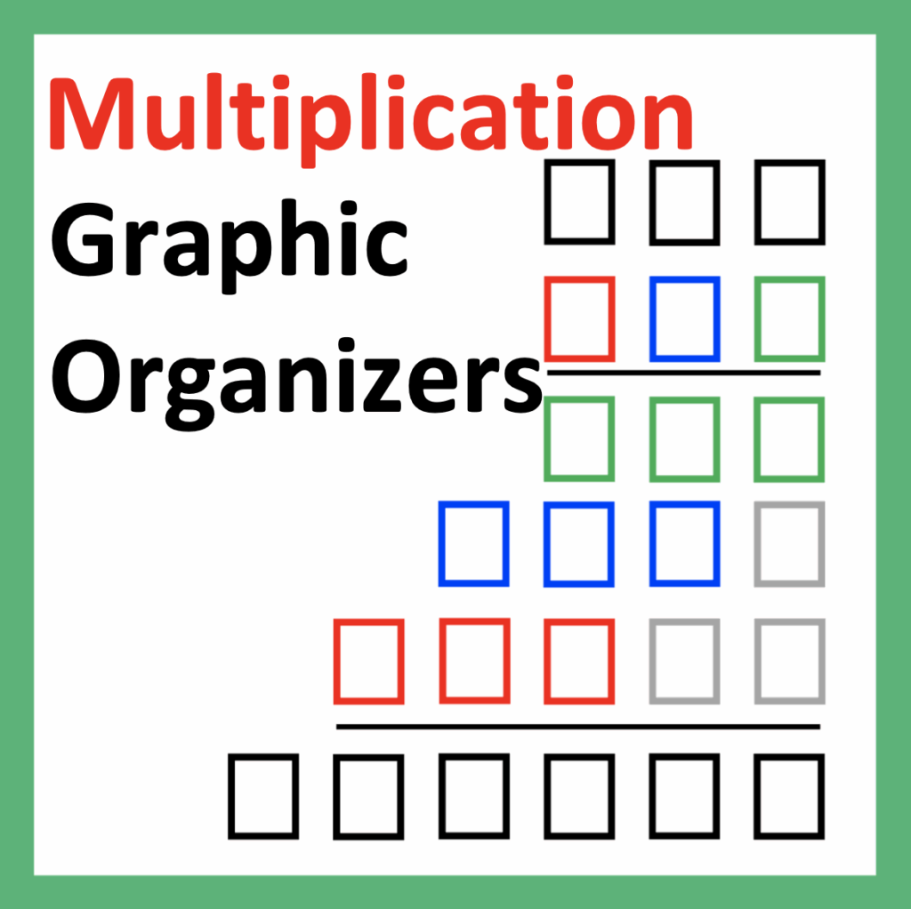cover page final Elementary Math: Multiplication Graphic Organizer